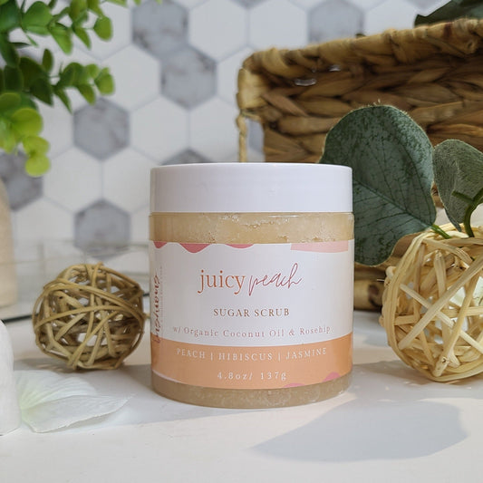 Juicy Peach Sugar Scrub