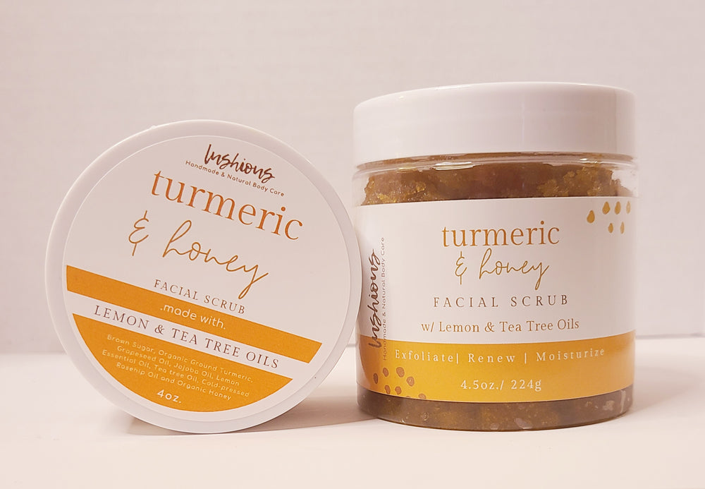 
                  
                    Turmeric & Honey Facial Scrub
                  
                