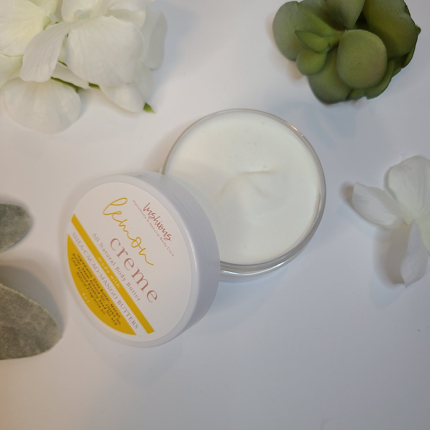 Lemon Creme` Body Butter