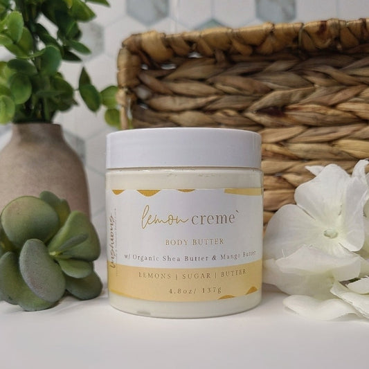 Lemon Creme` Body Butter